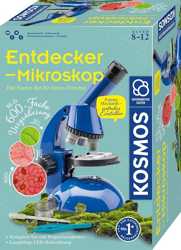 Entdecker-Mikroskop, Experimentierkasten für Kinder